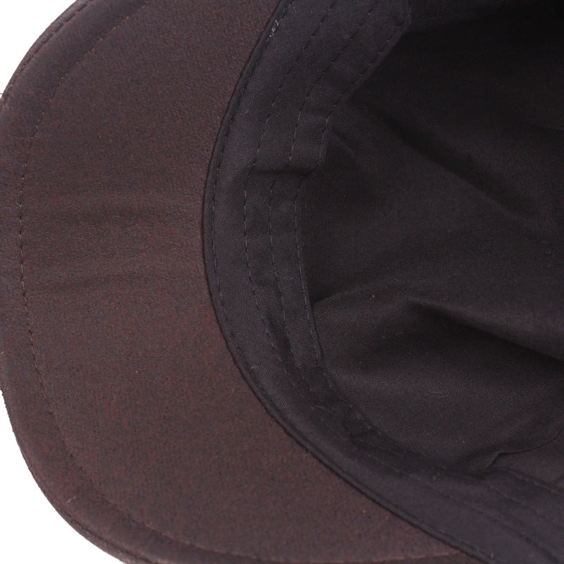 Men's Wool Beret and Plaid Newsboy Cap for Fall/Winter