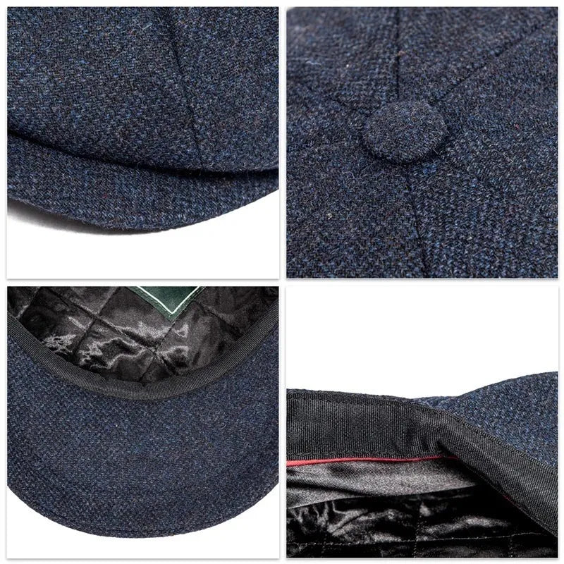 Peaky Blinder Octagonal Cap