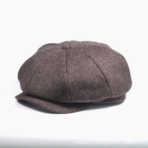 The Sheffield insulated winter newsboy cap for men and women by Kavaz